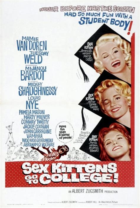 sex kittens go to college|Sex Kittens Go to College (1960) .